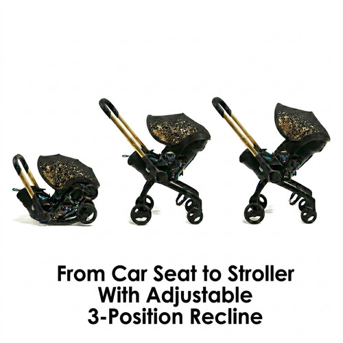 Tinytots recline gold - x,