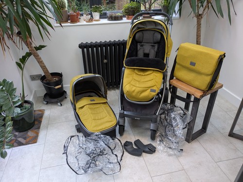 Oyster pram pushchair - oyster, 3