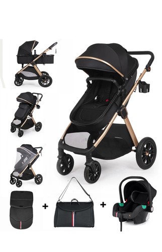 Premium pram 1 baby - 3-in-1,