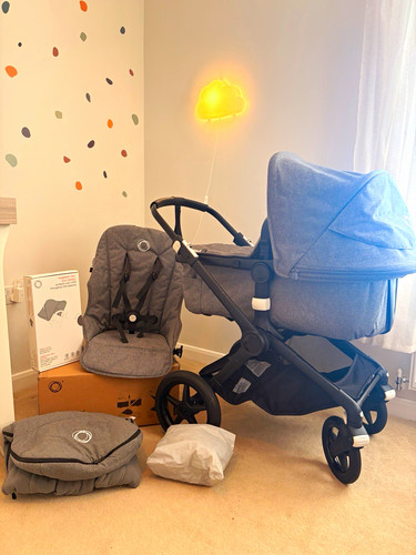 Bugaboo fox grey black - fox, 2
